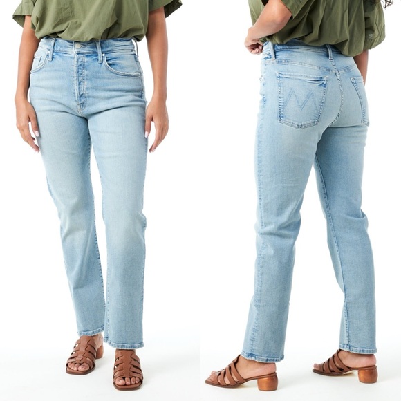 Mother Denim High Waisted Hiker Hover in Innerspace Size 29 LIKE NEW - Picture 1 of 14